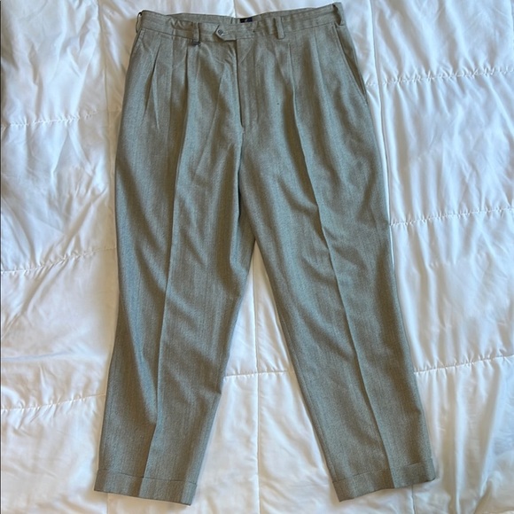 Callaway Golf Pants Gray Worsted Wool - Picture 1 of 9